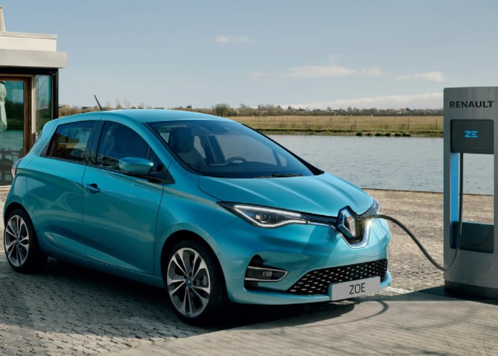 Renault Zoe azul