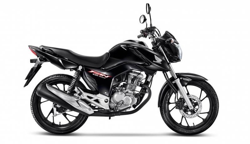 Imagem da Honda CG 160 Fan preta