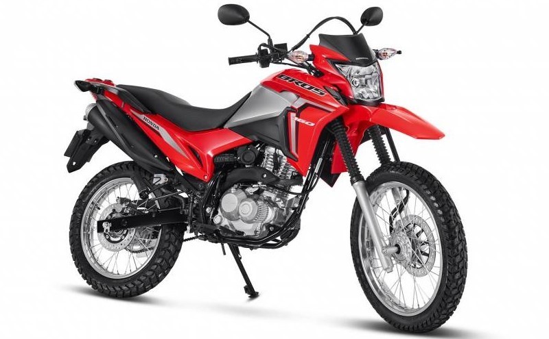 Imagem da Honda NXR 160 Bros vermelha
