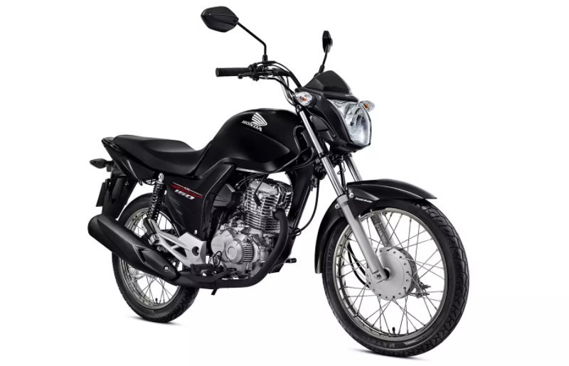 Imagem da Honda CG 160 Start preta