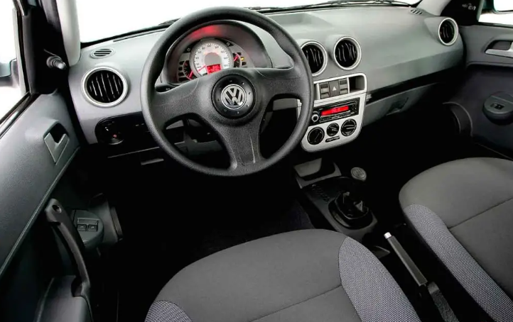 Interior do Volkswagen Gol 2007