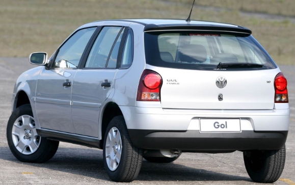 Traseira do Volkswagen Gol 2007