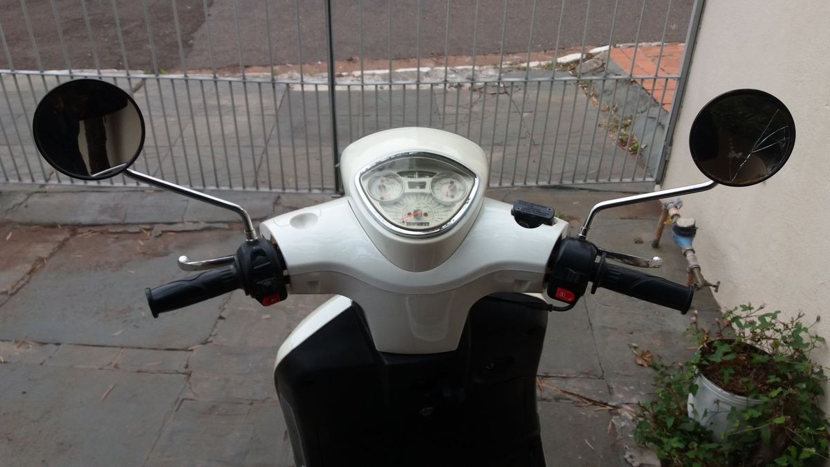 Foto do painel da Shineray XY Retro 50cc