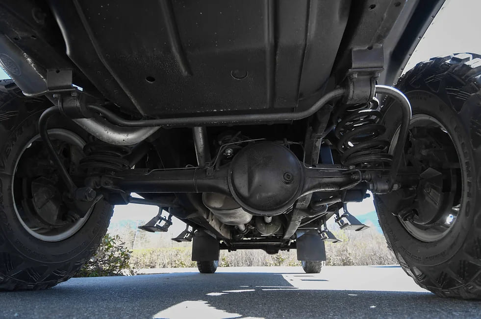 Suspensão do Land Rover Defender 130 2006
