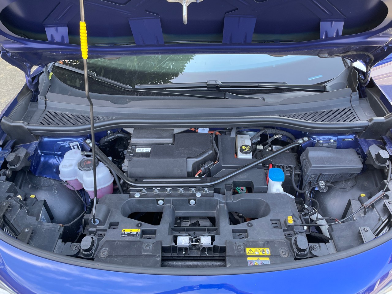 Foto da motorização do Volkswagen ID.4.
